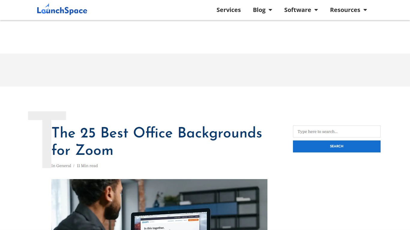 The 25 Best Office Backgrounds for Zoom - Launch Space